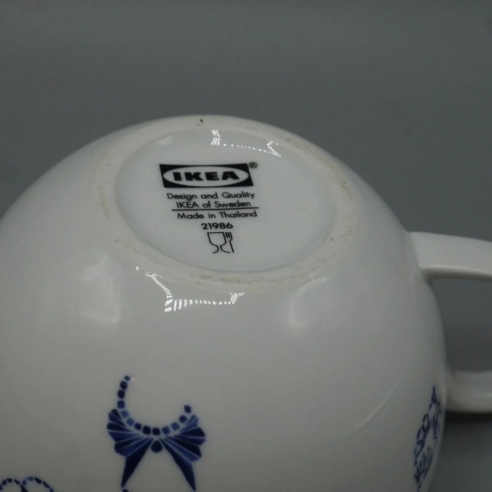 IKEA white ceramic